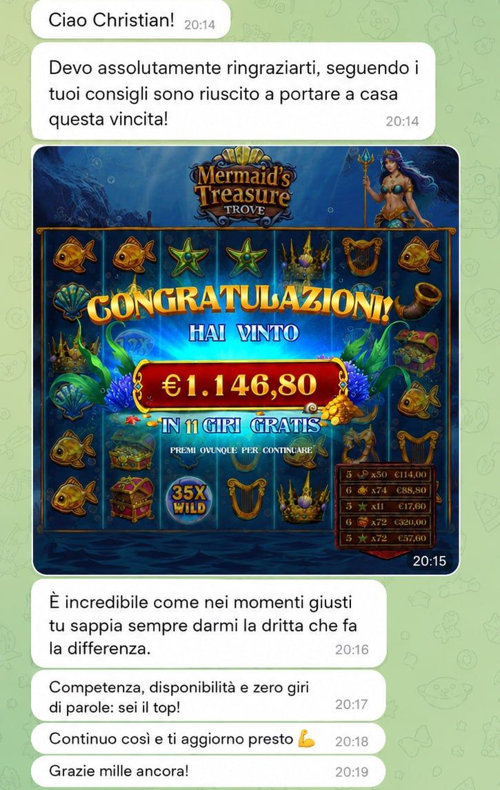 Feedback Vincita 5